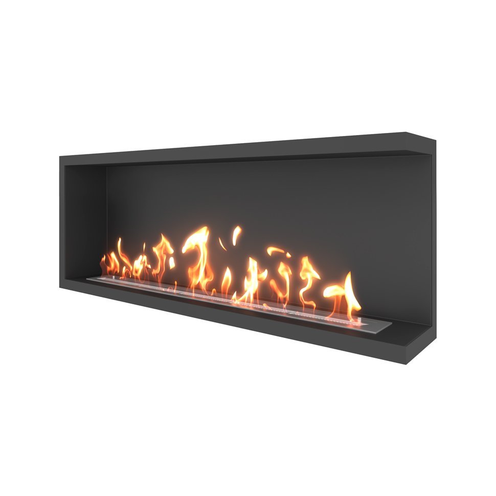 Биокамин угловой SteelHeat Leader 1300 правый 