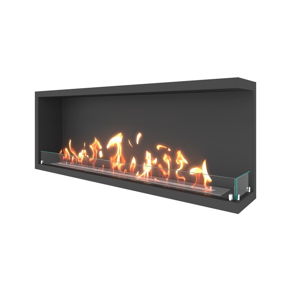 Биокамин угловой SteelHeat Leader 1300 правый 