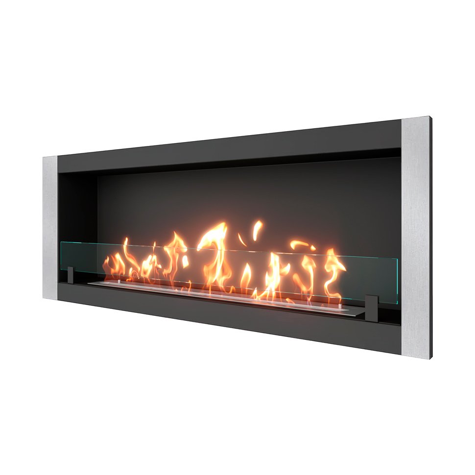 Биокамин встраиваемый SteelHeat ONE-V 1400 