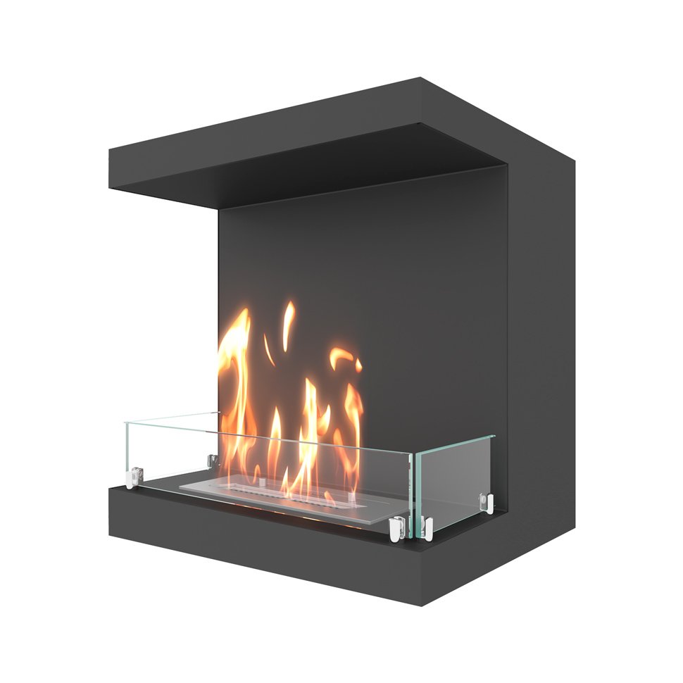 Биокамин фронтальный SteelHeat LONG 600 