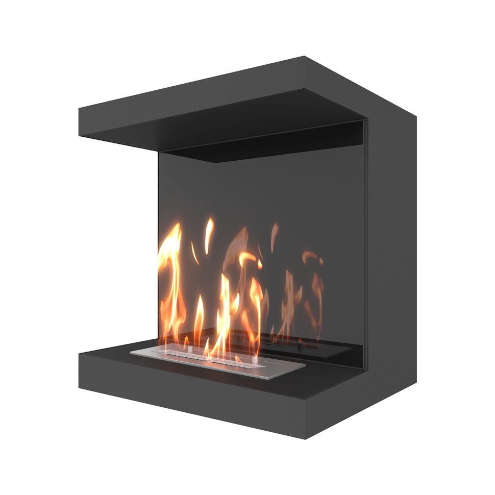 Биокамин фронтальный SteelHeat LONG 600 