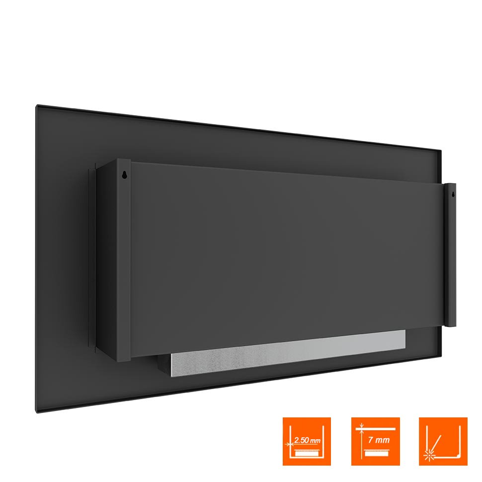 Биокамин встраиваемый SteelHeat GRAND-V 1200 