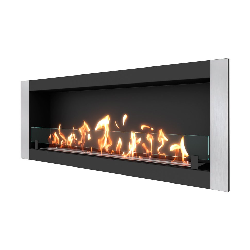 Биокамин встраиваемый SteelHeat ONE-V 1400 XL 