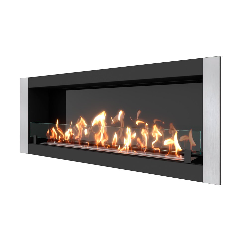 Биокамин встраиваемый SteelHeat ONE-V 1400 XL 