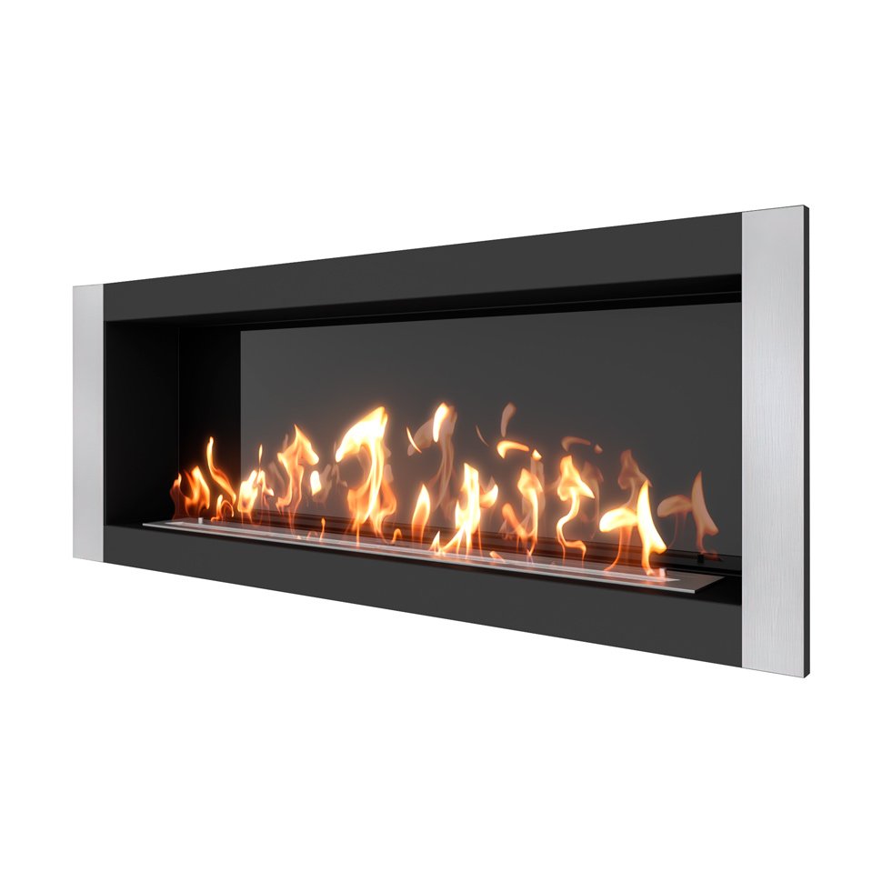 Биокамин встраиваемый SteelHeat ONE-V 1400 XL 