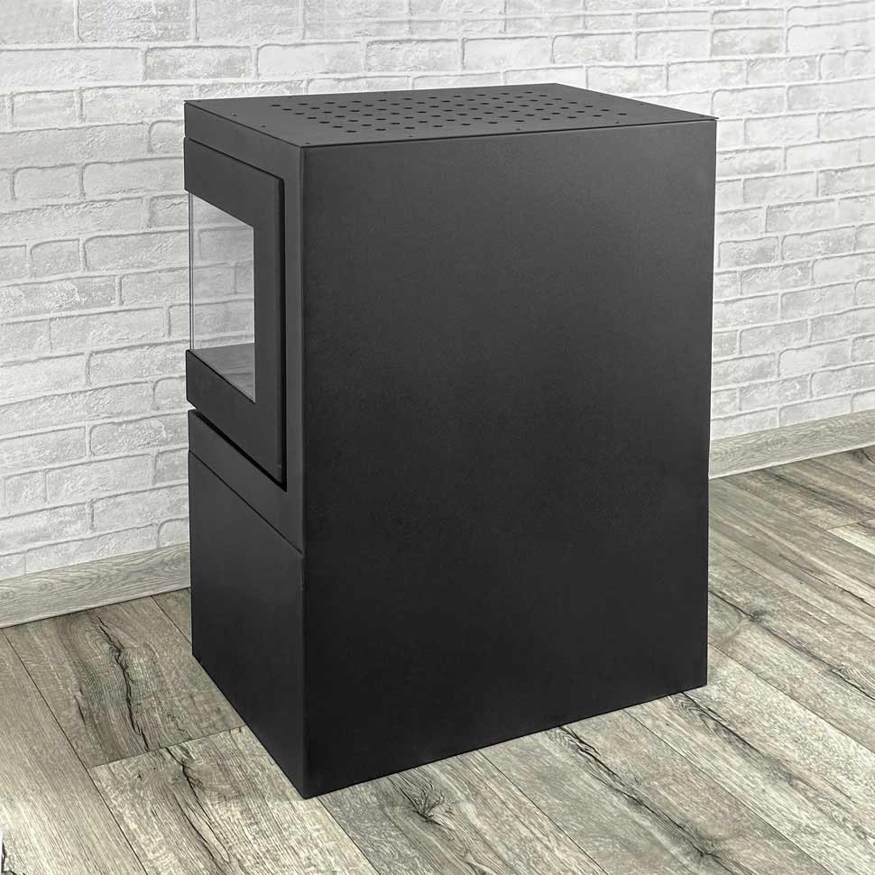 Напольный биокамин SteelHeat FAMILY черный 