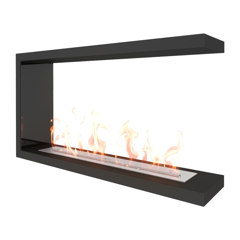 Биокамин торцевой SteelHeat Leader 900 