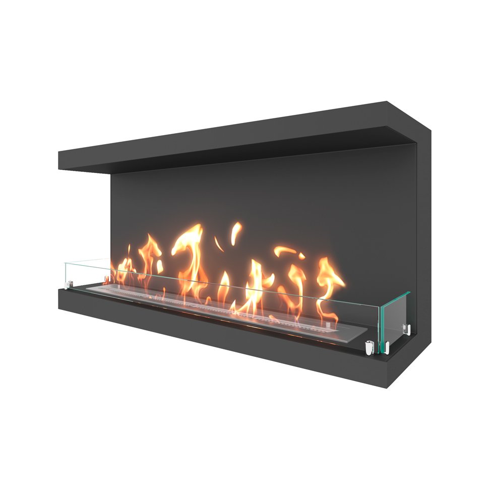 Биокамин фронтальный SteelHeat ONE 1200 