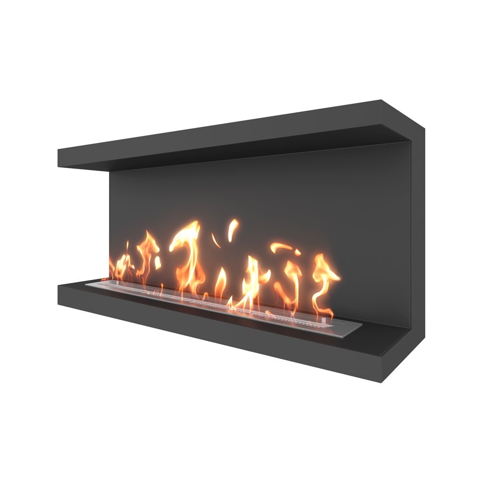 Биокамин фронтальный SteelHeat ONE 1200 