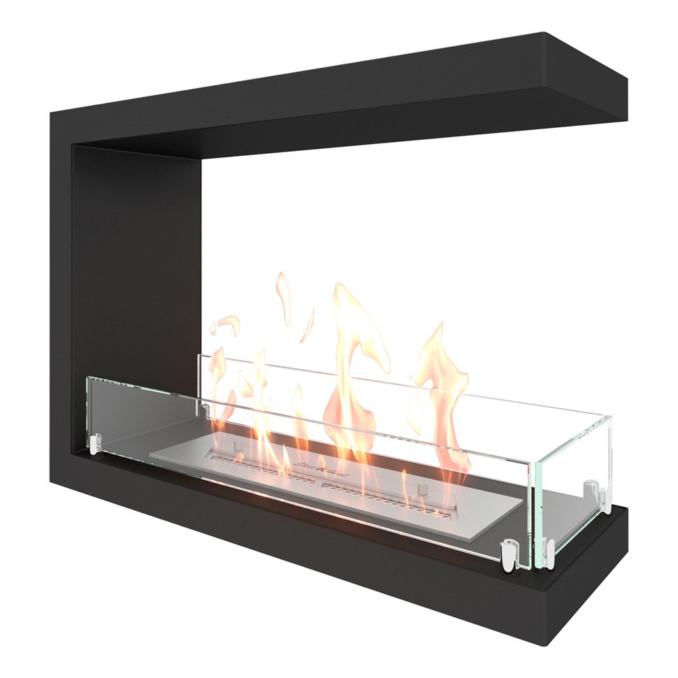 Биокамин торцевой SteelHeat Leader 600 