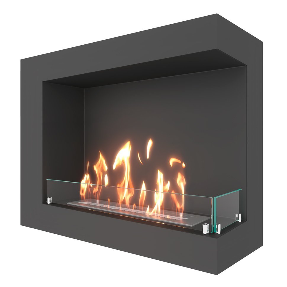 Биокамин угловой SteelHeat GRAND 700 правый 