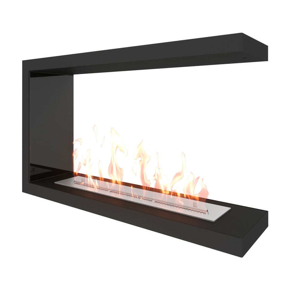 Биокамин торцевой SteelHeat Leader 800 