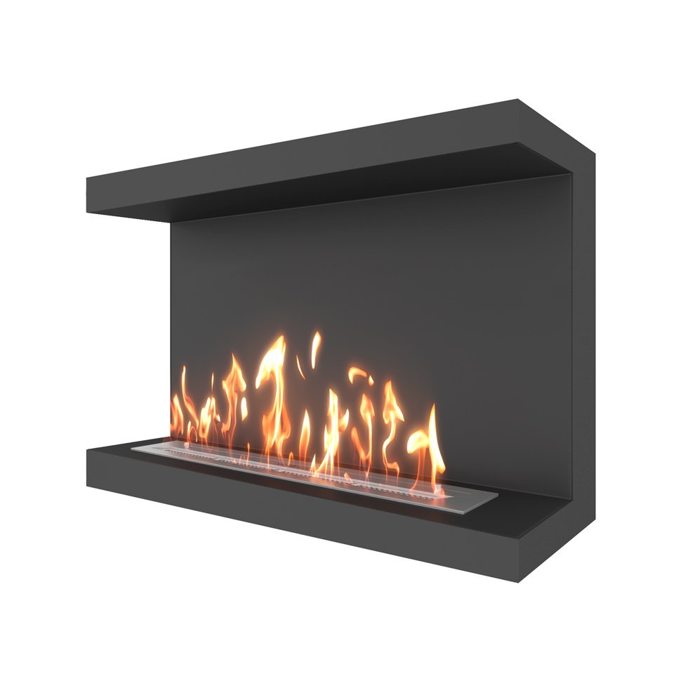 Биокамин фронтальный SteelHeat ONE 900 