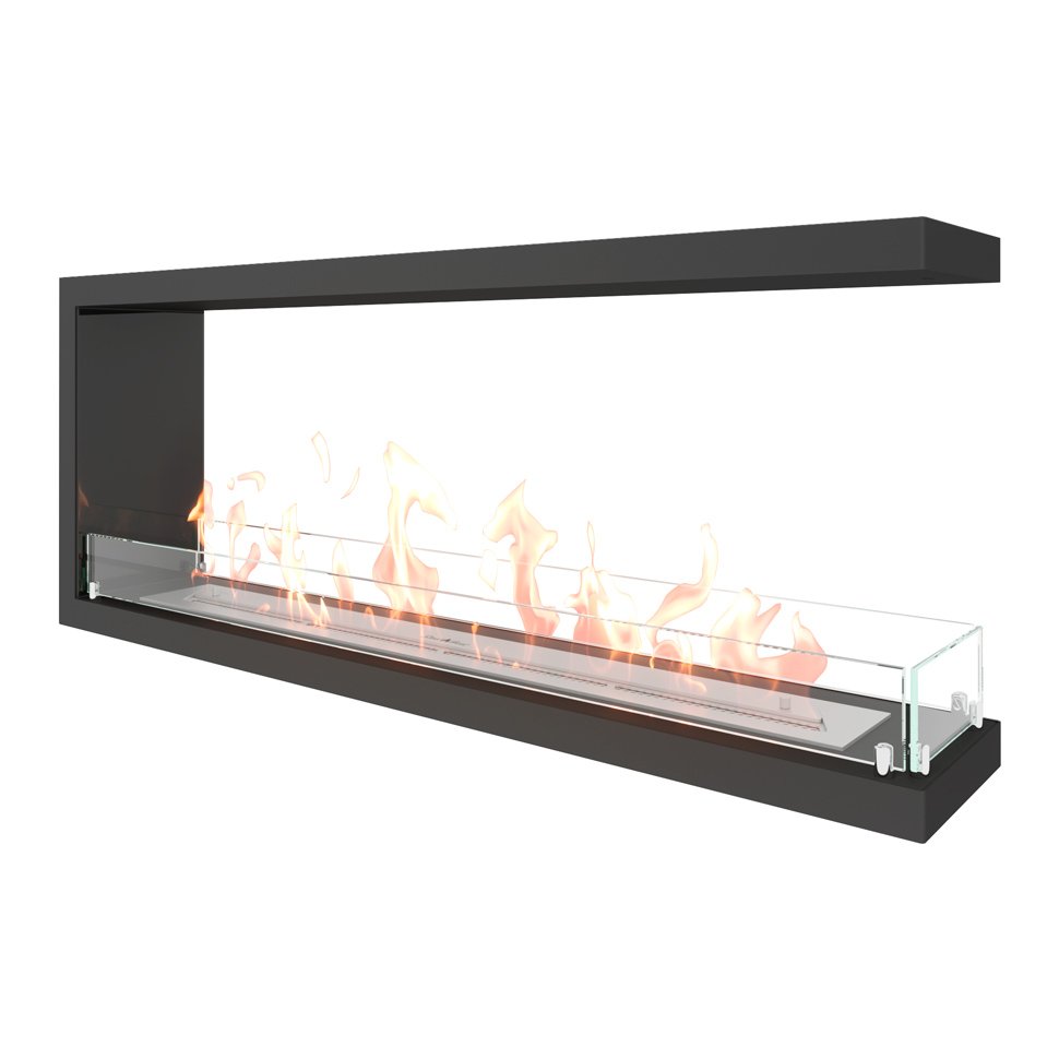 Биокамин торцевой SteelHeat Leader 1200 