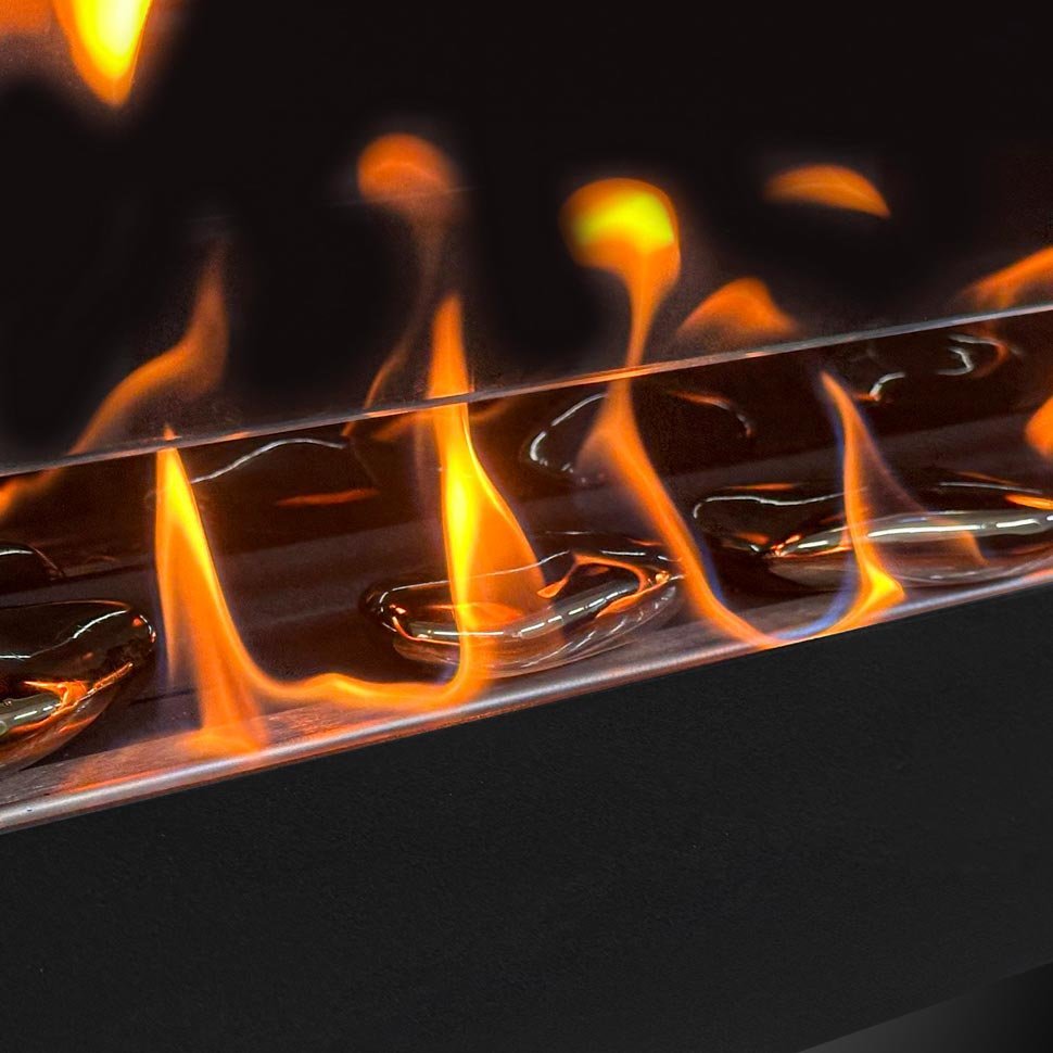 Декоративные керамические камни, 5 шт,  гладкие золотые 