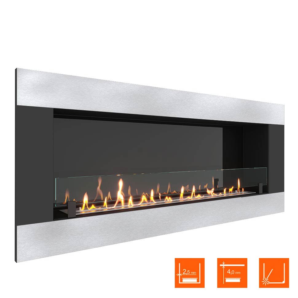 Биокамин в нишу SteelHeat GRAND-H 1500 XL