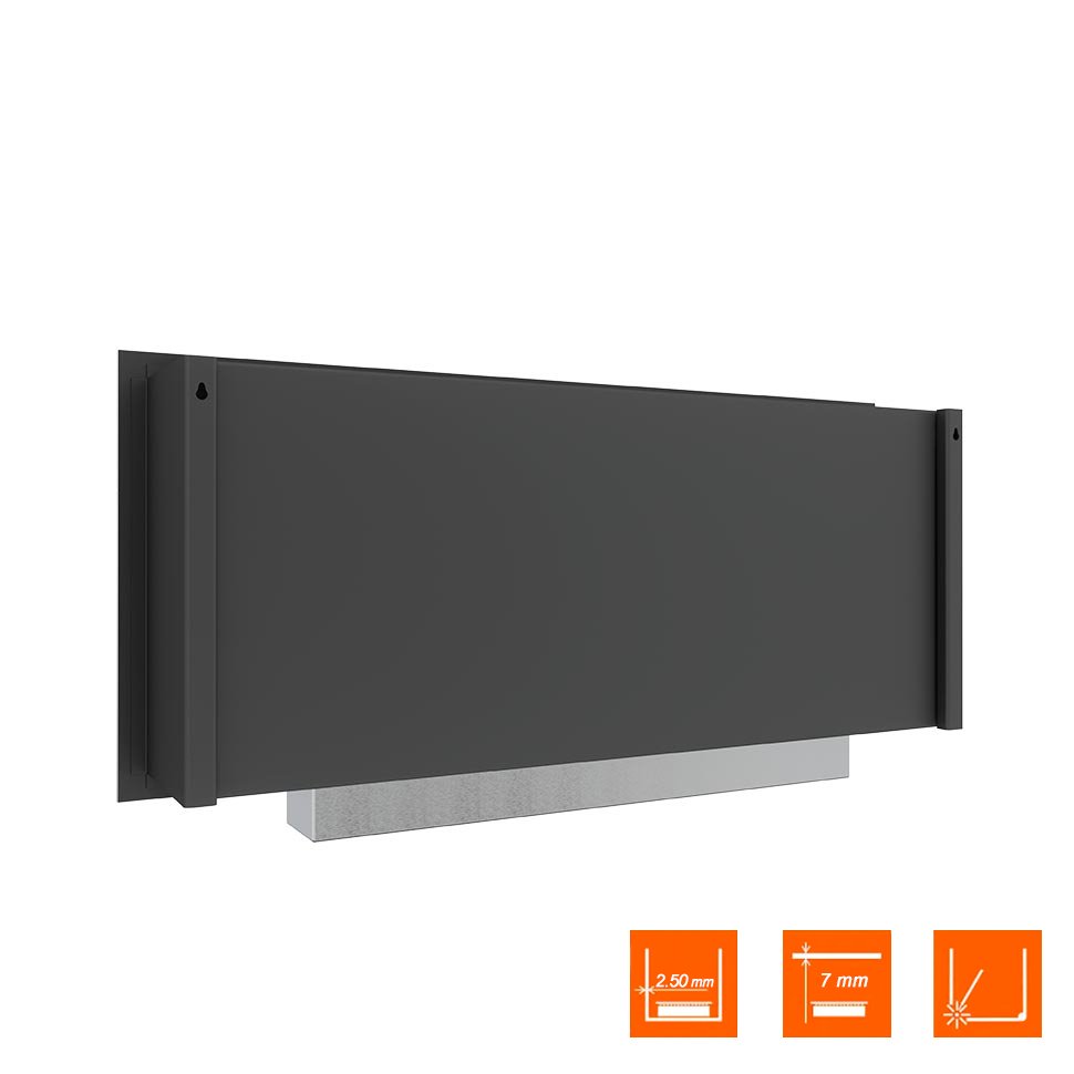 Биокамин встраиваемый SteelHeat LEADER-SH 1000 