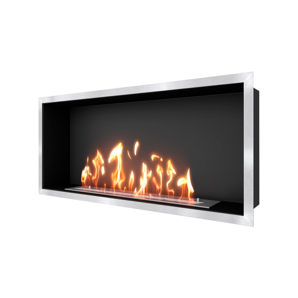 Биокамин встраиваемый SteelHeat LEADER-SH 1000 