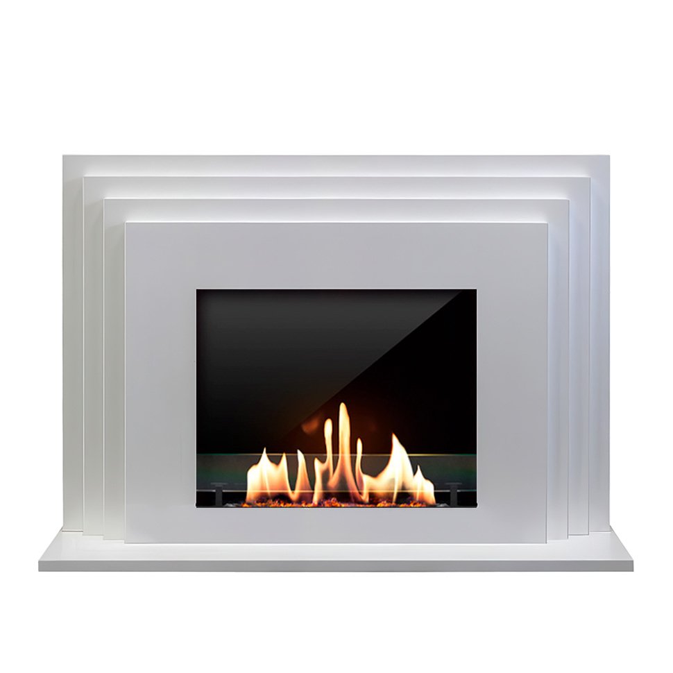 Биокамин в портале SteelHeat Amsterdam 