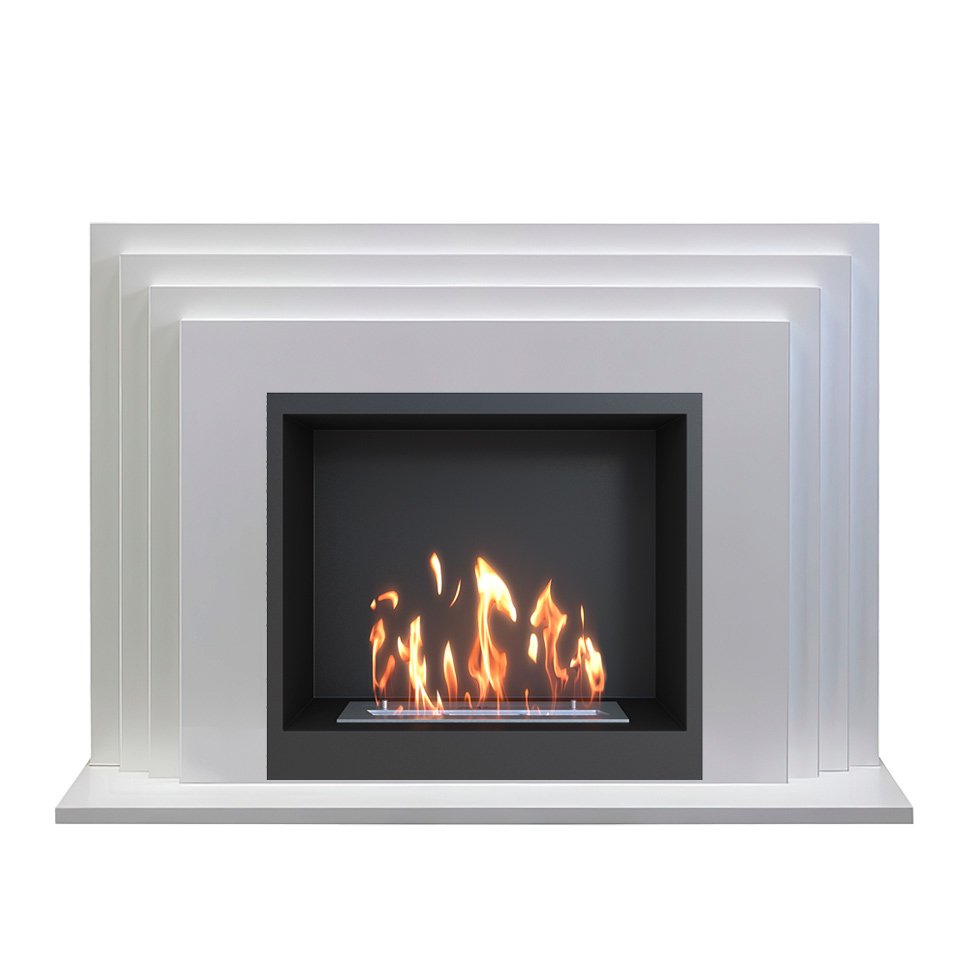 Биокамин в портале SteelHeat Amsterdam 