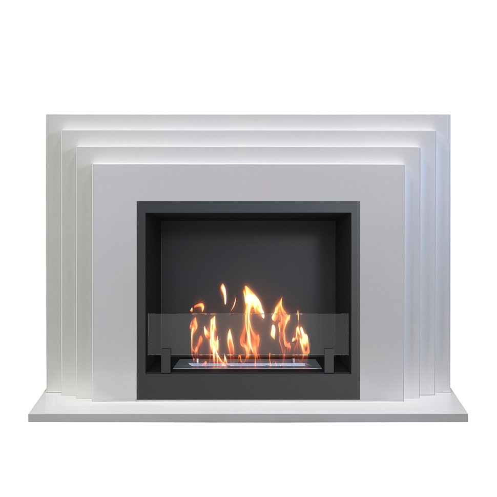 Биокамин в портале SteelHeat Amsterdam 