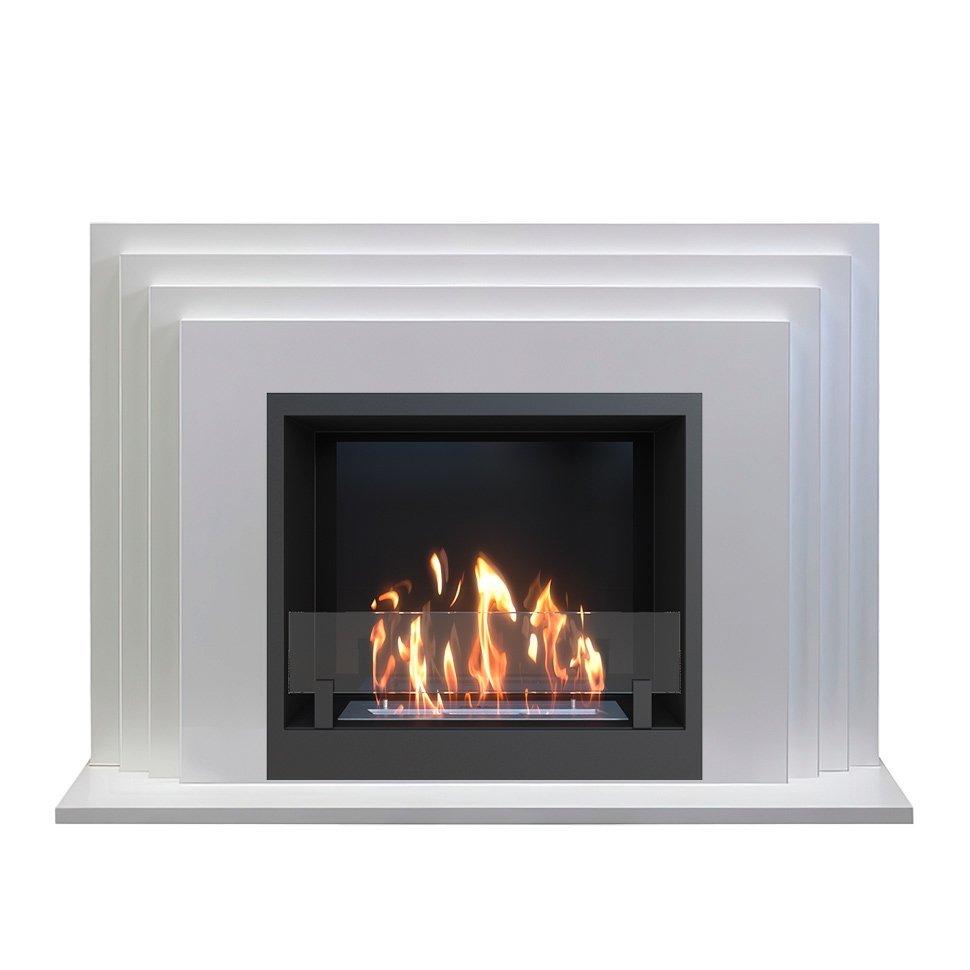 Биокамин в портале SteelHeat Amsterdam 