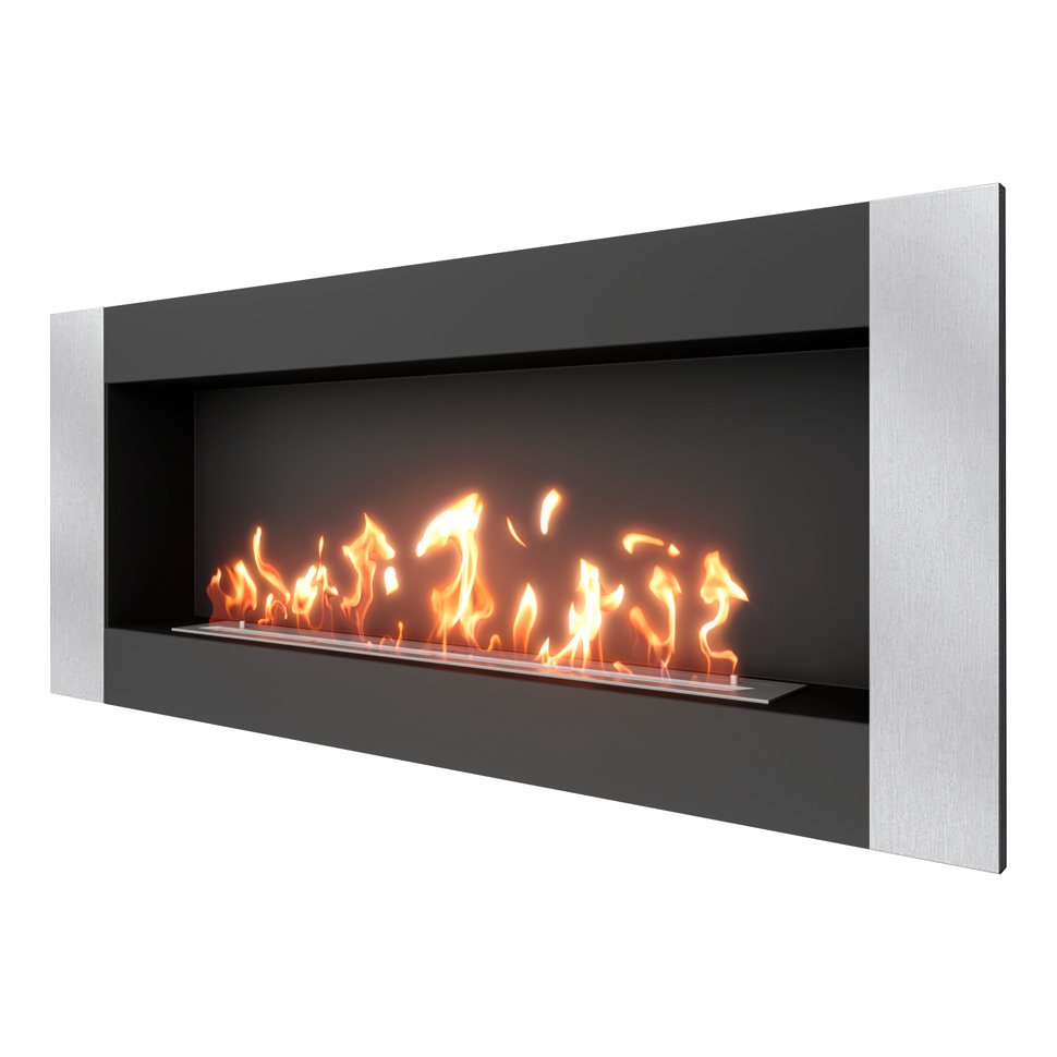 Биокамин встраиваемый SteelHeat GRAND-V 1500 