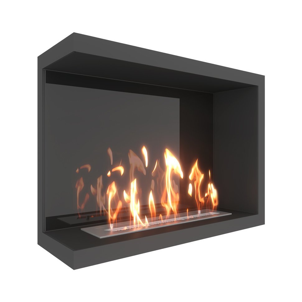 Биокамин угловой SteelHeat Leader 700 левый 