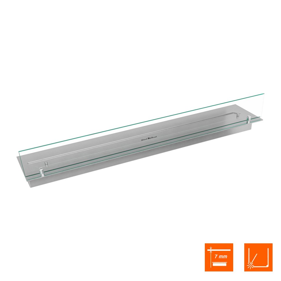 Топливный блок SteelHeat LINE GLASS 1000 