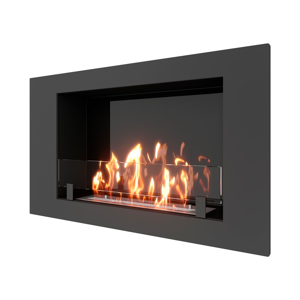 Биокамин встраиваемый SteelHeat LONG 900 