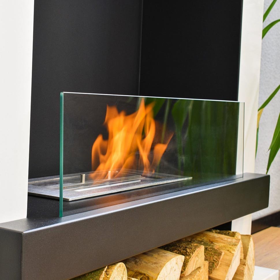 Напольный биокамин Starck белый 