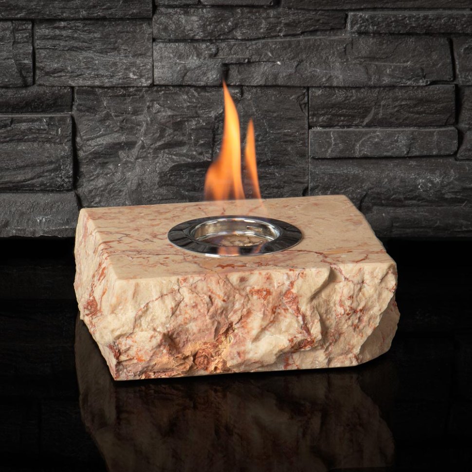 Настольный биокамин SteelHeat GEFEST лимитированная серия 
