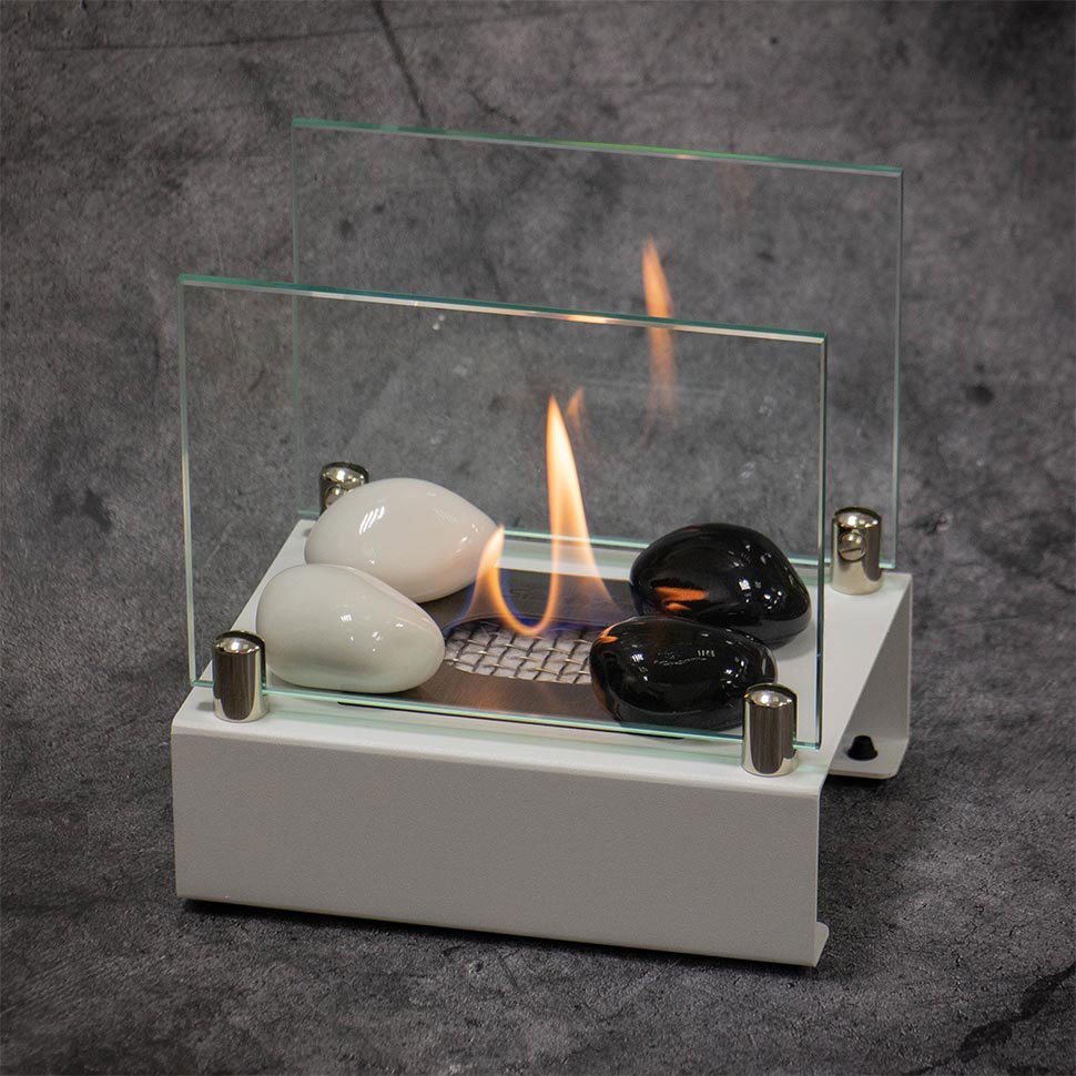 Декоративные керамические камни SteelHeat микс S 4 шт 