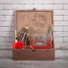 Подарочный набор SteelHeat PREMIUM BOX GLORIA красный + деревянная коробка + стартовый комплект 