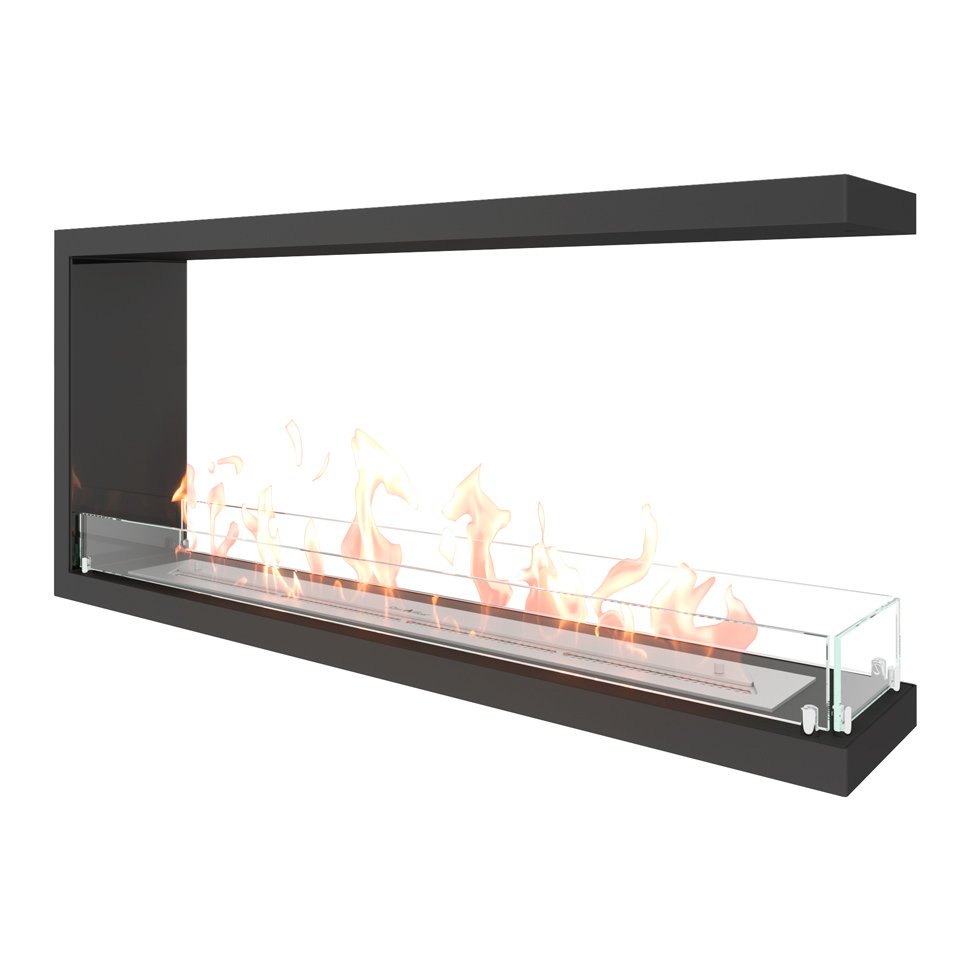 Биокамин торцевой SteelHeat Leader 1100 