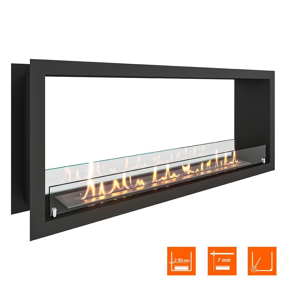 Биокамин сквозной SteelHeat Leader 1100 