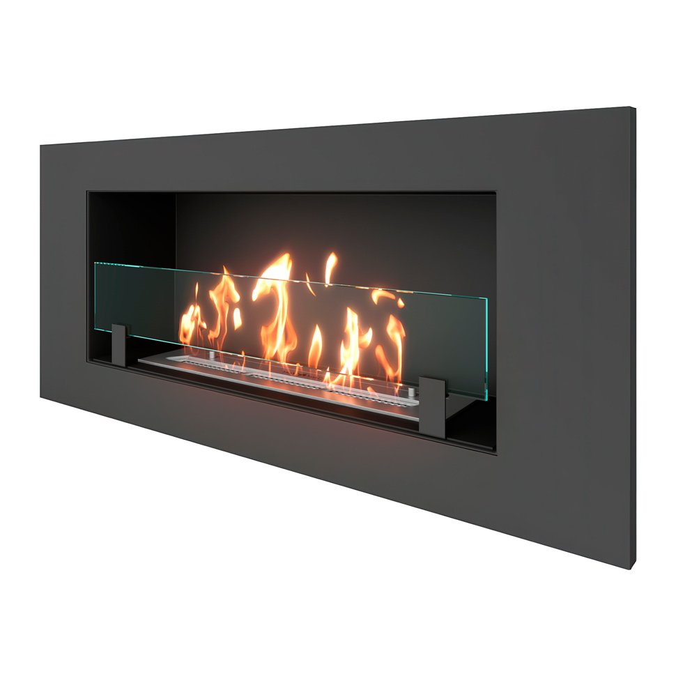 Биокамин встраиваемый SteelHeat LONG 900 Small 