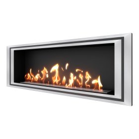 Биокамин встраиваемый SteelHeat LONG-D 1500 XL