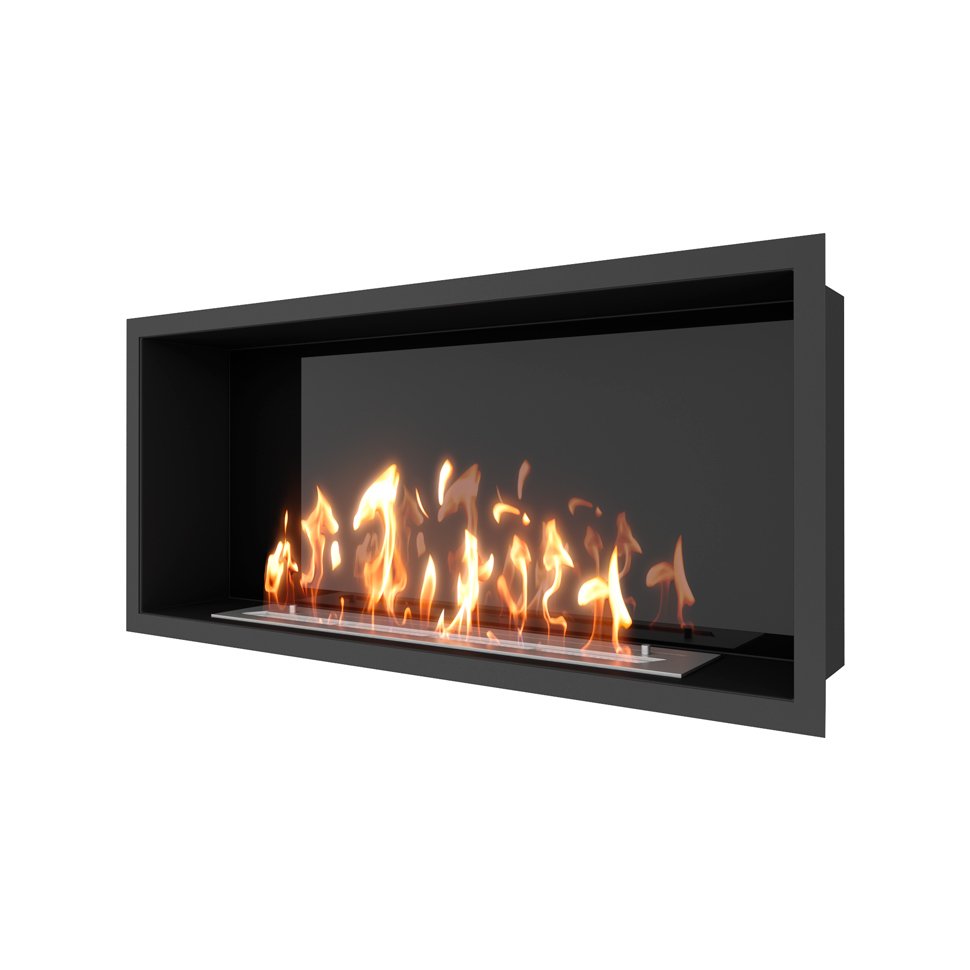 Биокамин встраиваемый SteelHeat LEADER 1000 