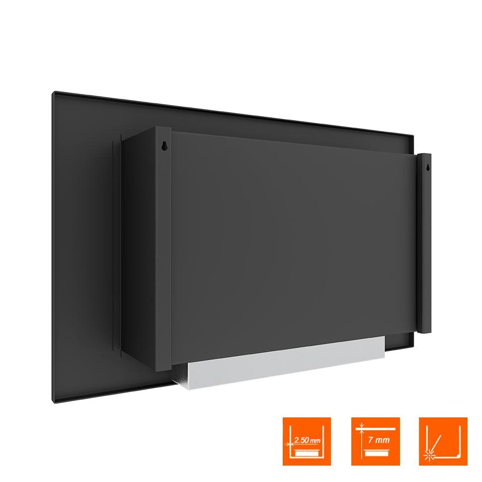 Биокамин встраиваемый SteelHeat LONG-D 900 