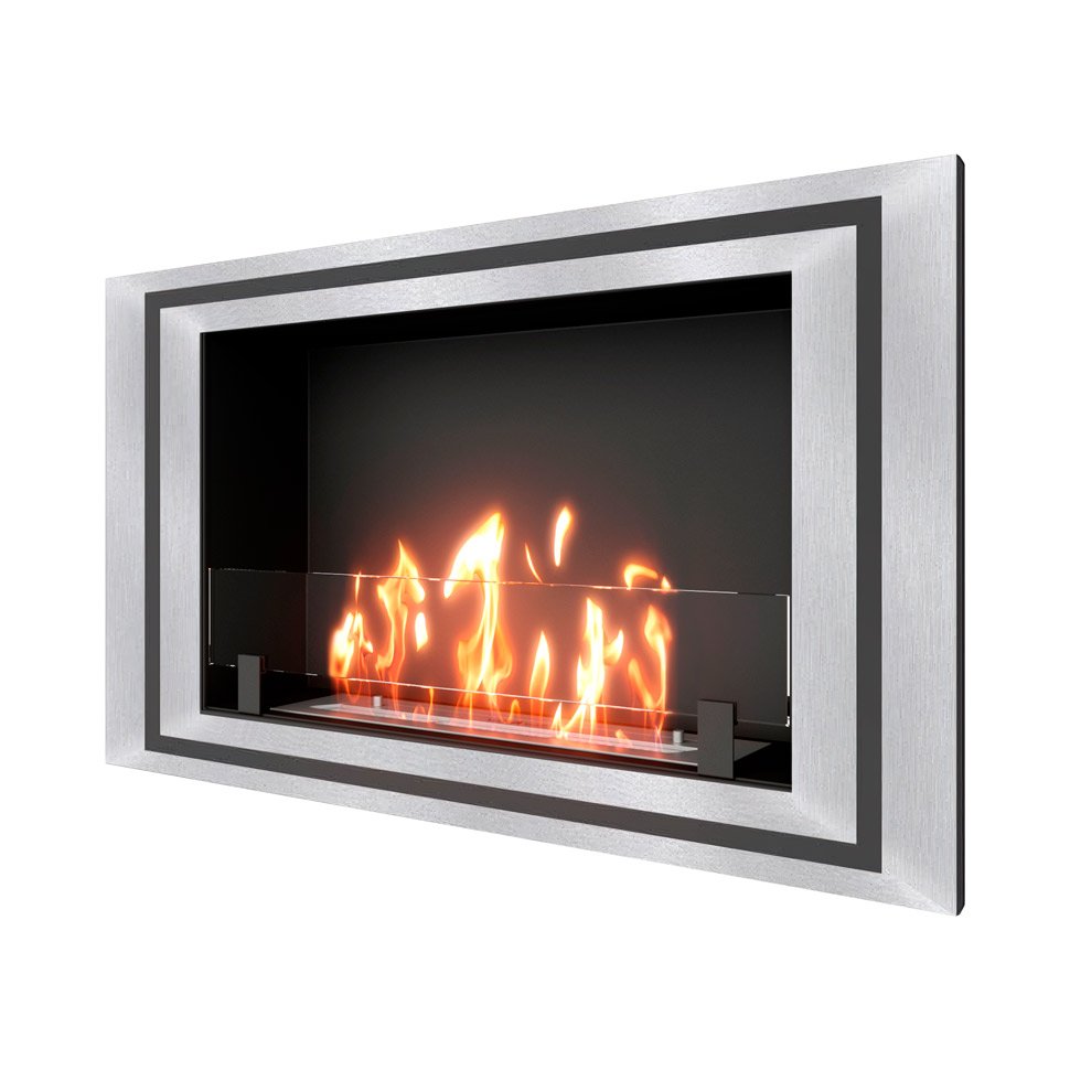 Биокамин встраиваемый SteelHeat LONG-D 900 