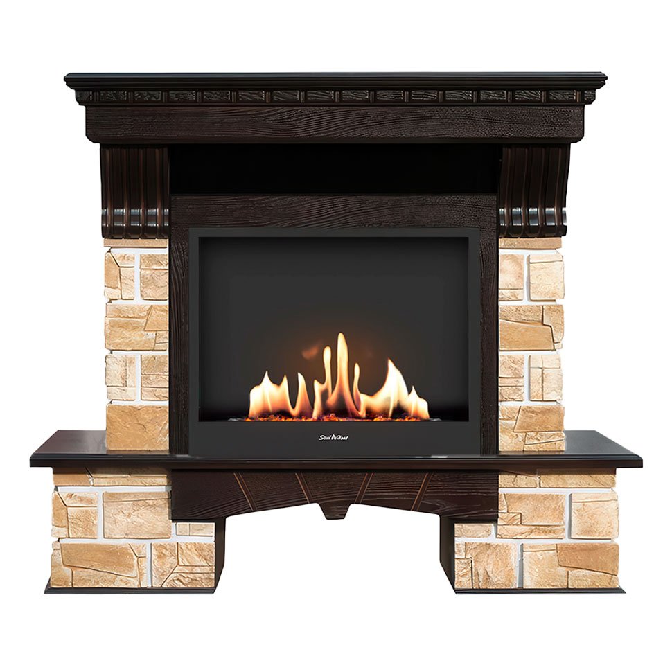 Биокамин в портале SteelHeat Grand Red 