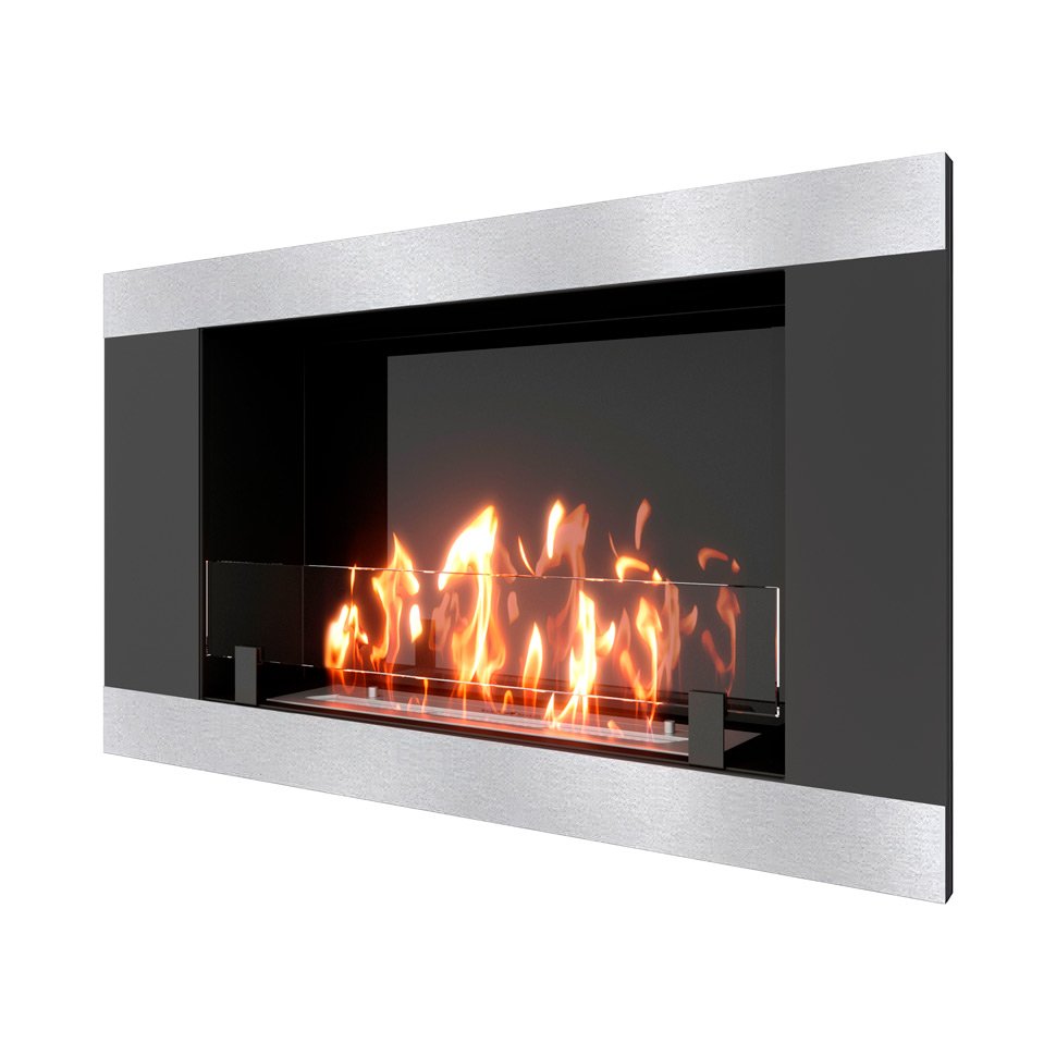 Биокамин встраиваемый SteelHeat LONG-H 900 