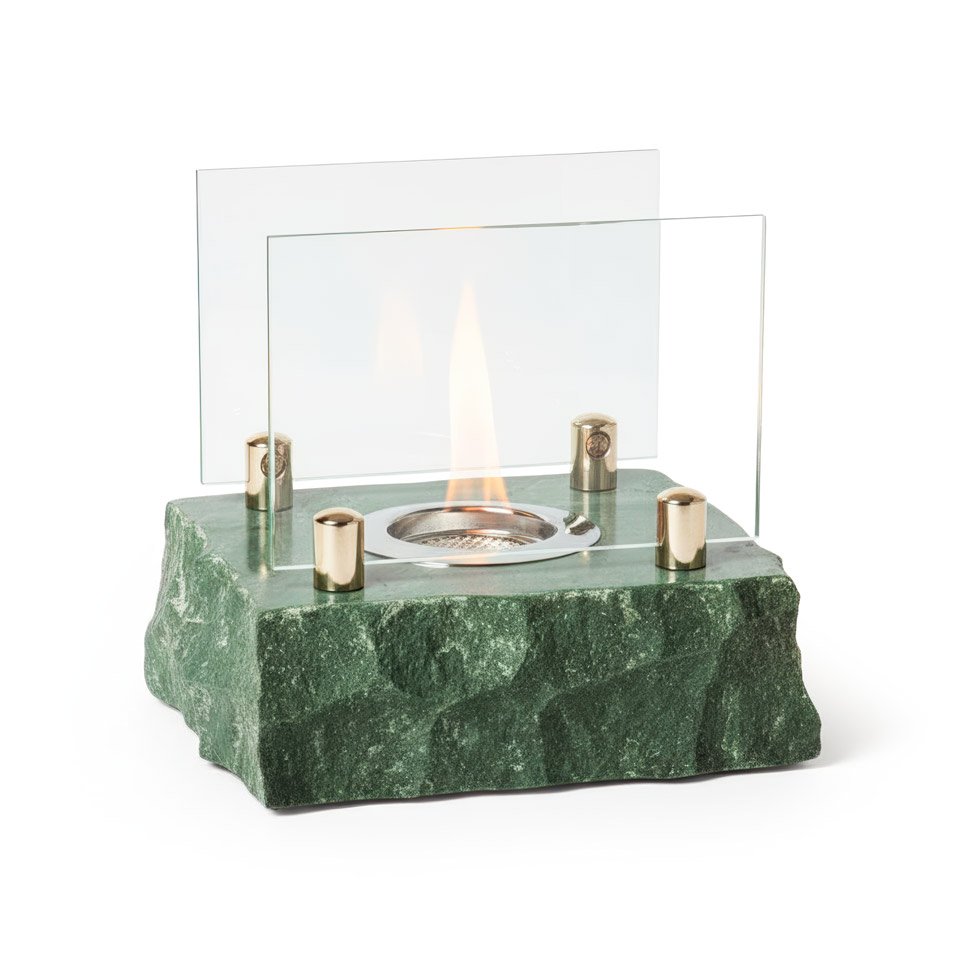 Настольный биокамин SteelHeat DIONIS лимитированная серия (Стекло) 