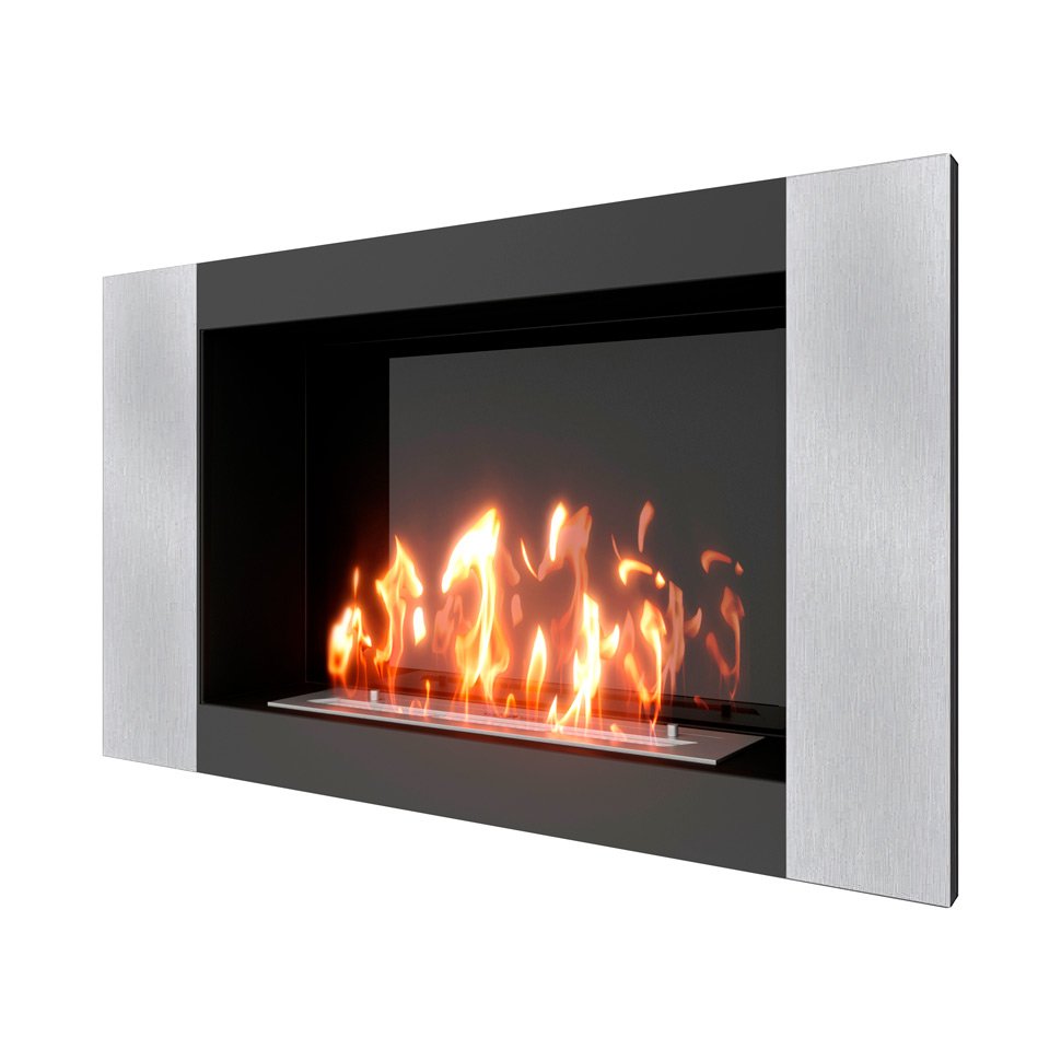 Биокамин встраиваемый SteelHeat LONG-V 900 