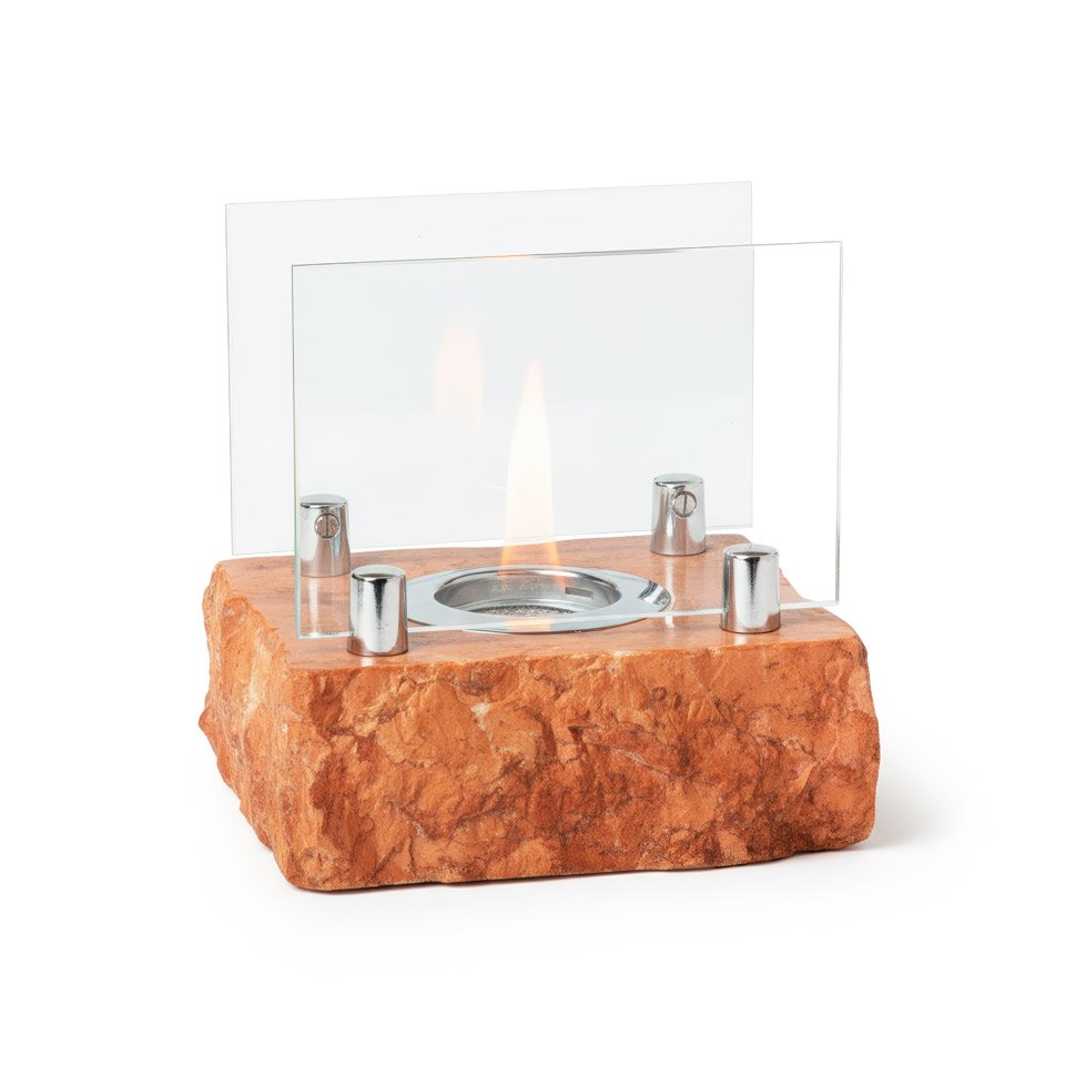 Настольный биокамин SteelHeat ZEVS (Стекло) 