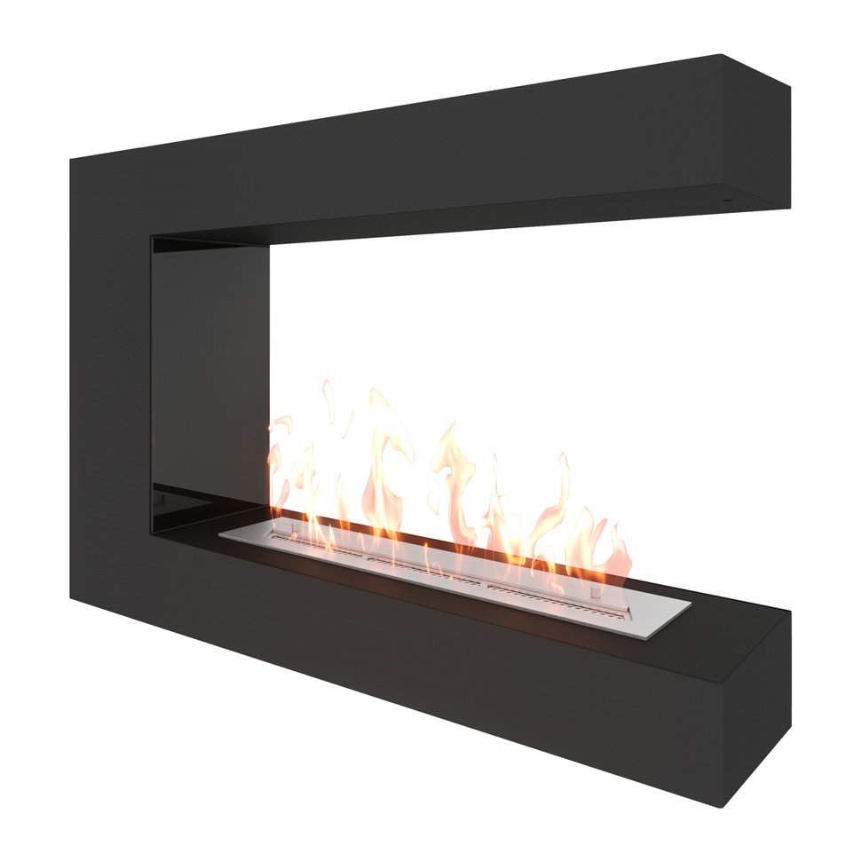 Биокамин торцевой SteelHeat GRAND 700 