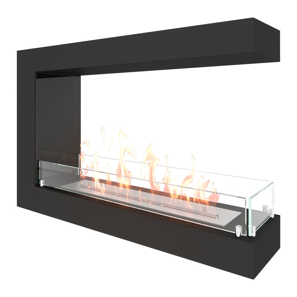 Биокамин торцевой SteelHeat GRAND 800 