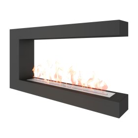 Биокамин торцевой SteelHeat GRAND 1100