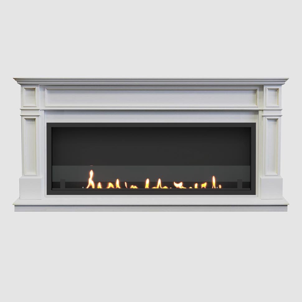 Биокамин в портале SteelHeat Bordo Long 